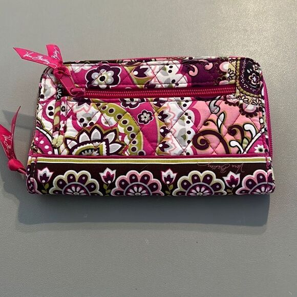 Vera Bradley Zip Around Clasp Wallet - Picture 3 of 5